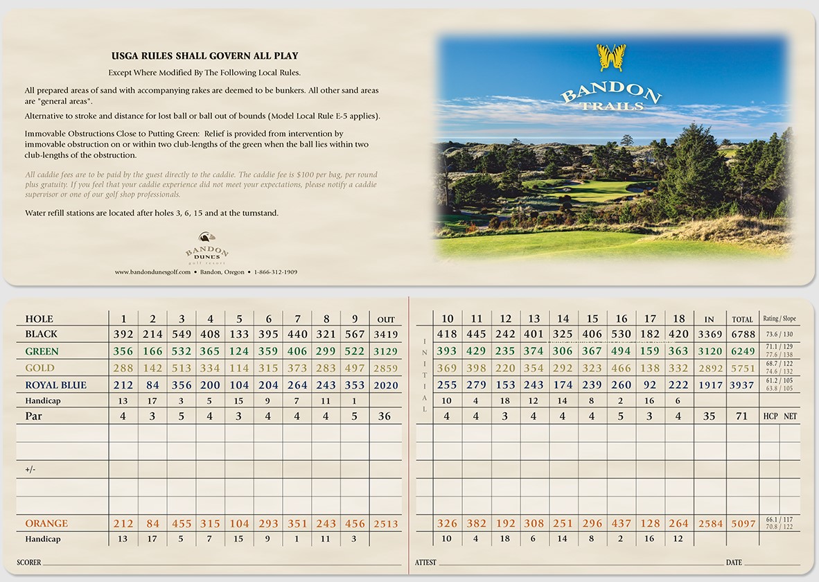 Bandon Trails Bandon Dunes Golf
